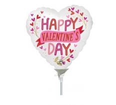 Happy Valentines Day 9" Balloon
