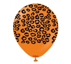 Kalisan 12" Safari Leopard Orange - 25ct