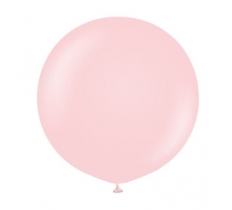 KALISAN 24" MACARON PINK LATEX BALLOONS 2CT