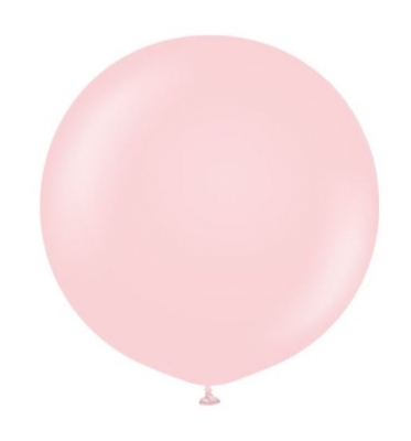 KALISAN 24" MACARON PINK LATEX BALLOONS 2CT