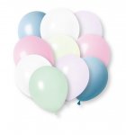 12" Latex Balloons 10ct Assorted Premium