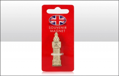 London Big Ben Souvenir Die Cast Metal Magnet