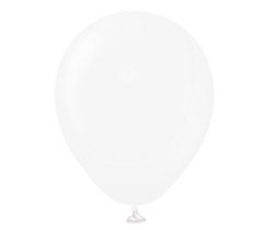 KALISAN 5" TRANSPARENT LATEX BALLOON - 100CT