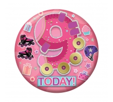 Badges 5.5cm - Age 09 Female