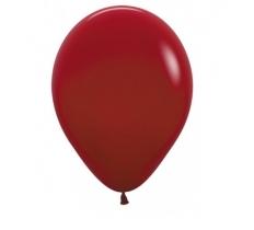 Sempertex 12" Imperial Red Latex Balloons 50 Pack