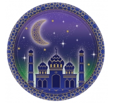 Eid Paper Plates 18cm - 12 Pack