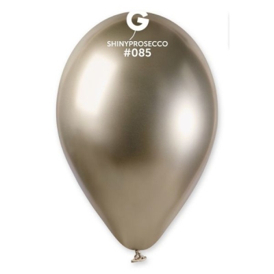 GEMAR 13" PK50 LATEX BALLOONS SHINY PROSECCO #085