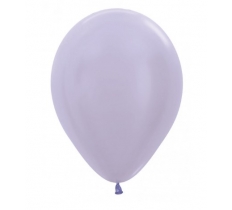 Sempertex 12" Pearl Lilac Latex Balloons 50 Pack