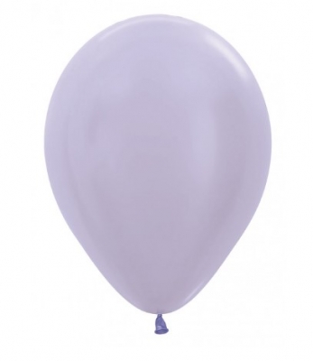 Sempertex 12" Pearl Lilac Latex Balloons 50 Pack