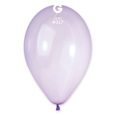 GEMAR 13" PK50 LATEX BALLOONS CRYSTAL LILAC #017