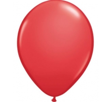 QUALATEX 11" RED LATEX BALLOON 100 PACK