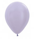 Sempertex 12" Pearl Lilac Latex Balloons 50 Pack