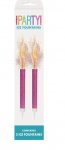 Pink 15cm Ice Fountain Firework Candle 2 Pack