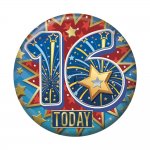 Badges 5.5cm - Age 16 Male