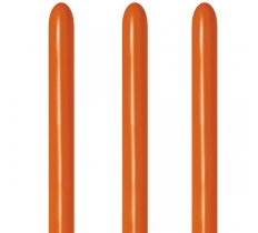 Sempertex 260 Fashion Sunset Orange Latex Balloons 50 Pack