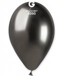 GEMAR PK25 LATEX BALLOONS SHINY SPACE GREY #090