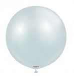 Kalisan 36" Aura Ice Blue Latex Balloon 2 Pack