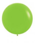 Fashion Colour Lime Green 24" Latex Balloons 60cm 3 Pack