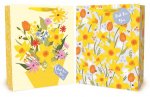 Large Gift Bag Kraft Effect Easter Design (26 x 32 x 12cm)
