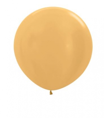 Metallic Solid Gold 36" Latex Balloons 91.5cm - 2 Pack PC