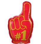 QUALATEX 37" #1 FINGER SHAPE