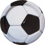 3D Soccer 9" Plates 8pc
