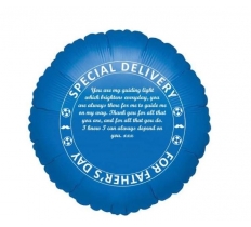 FATHERS DAY SPECIAL DELIVERY BALLOON x 5 pack (£1.57 Each)
