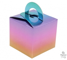 QUALATEX RAINBOW OMBRE BALLOON WEIGHT BOXES 8PACK