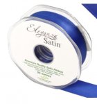 ELEGANZA DOUBLE FACED SATIN 25MM X 20M ROYAL BLUE NO.18