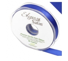 Eleganza Double Faced Satin 15mm x 20m Royal Blue No.18
