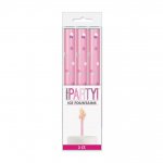 Pink / Silver 15cm Ice Fountain Firework Candle 3 Pack