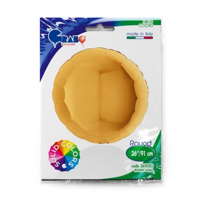Grabo Round 36" Gold Single Pack