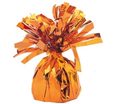 FOIL BALLOON WEIGHT ORANGE