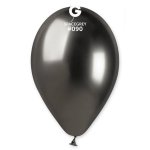 GEMAR 13" PK50 LATEX BALLOONS SHINY SPACE GREY #090