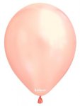 KALISAN 5" METALLIC ROSE GOLD LATEX BALLOON 100CT