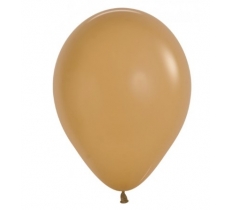 Sempertex 12" Latte Latex Balloons 12 Pack