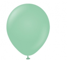 KALISAN 12" STANDARD MINT GREEN LATEX BALLOONS 100PACK
