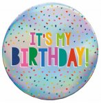 It's My Birthday Multicolour Badges