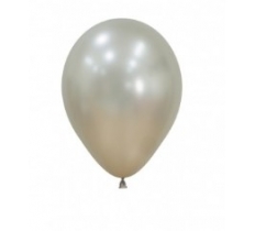 Sempertex 5" Silk Cream Pearl Latex Balloons 50 Pack