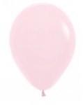 Sempertex 12" Pastel Matte Pink Latex Balloons 50 Pack