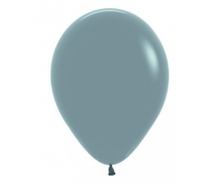 Sempertex 12" Pastel Dusk Blue Latex Balloons 12 Pack