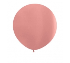 Metallic Solid Rose Gold 36" Latex Balloons 91.5cm - 2 Pack C