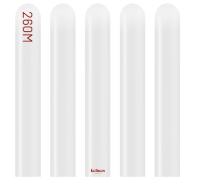 Kalisan 260 Modelling Standard Transparent Balloon 100 Pack - Click Image to Close