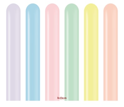 Kalisan 260 Modelling Macaron Mix Balloon 100 Pack