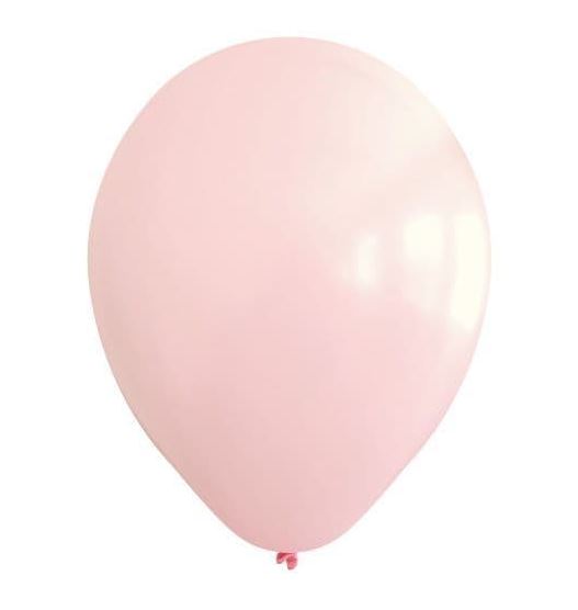KALISAN 5" STANDARD LIGHT PINK BALLOON - 100CT - Click Image to Close
