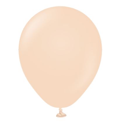 KALISAN 5" STANDARD BLUSH LATEX BALLOONS (100) - Click Image to Close