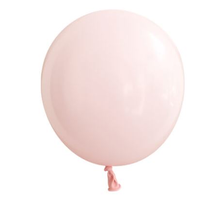 KALISAN 5" MACARON PINK BALLOON - 100CT - Click Image to Close