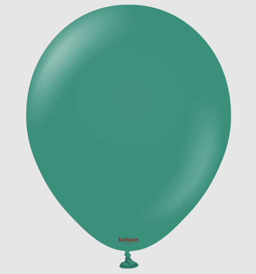 KALISAN 5" RETRO SAGE BALLOON-100CT - Click Image to Close