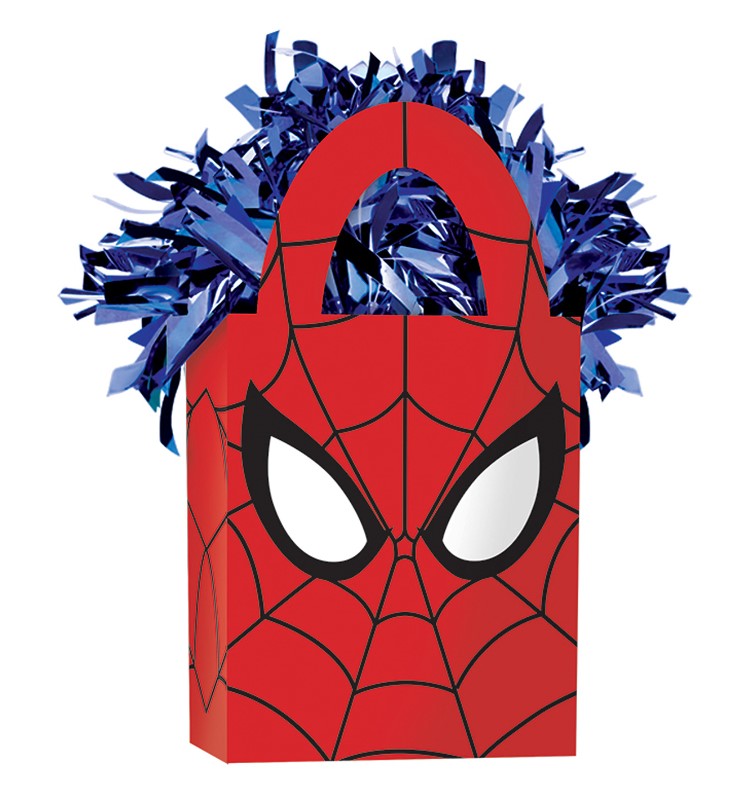Spider Man Tote Balloon Weights 156g - Click Image to Close