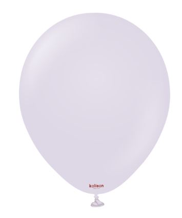KALISAN 12" MACARON LILAC - 100CT - Click Image to Close